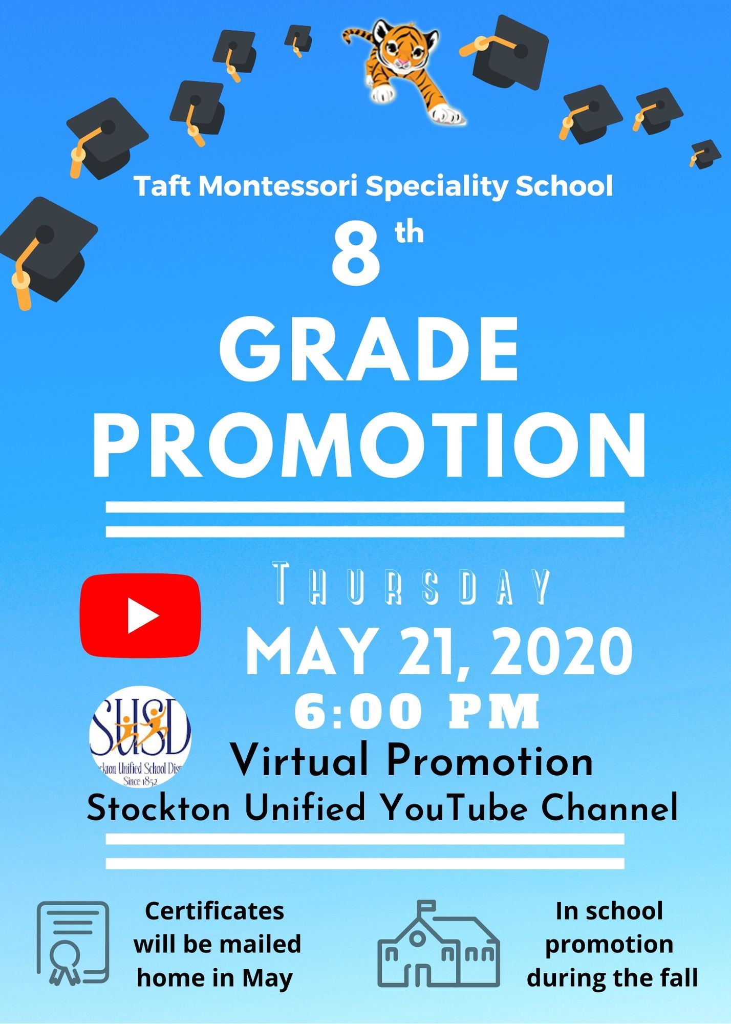 Image of 8th grade promotion information